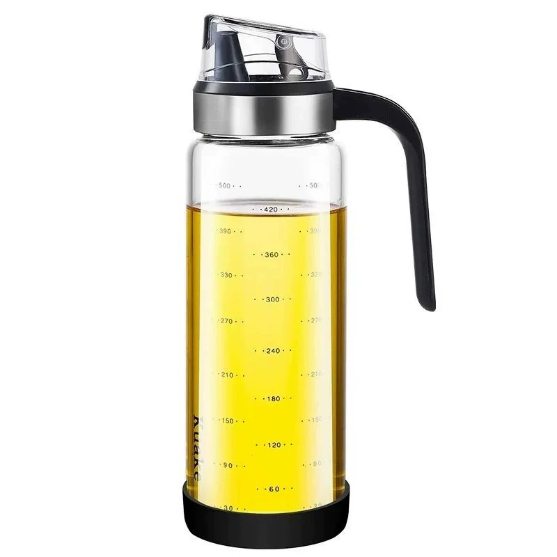 [补贴10%]油瓶玻璃油壶油罐厨房家用酱油醋调料味瓶罐醋瓶专用容器密封自动高清大图