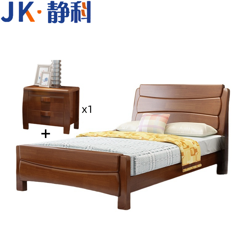 静科员工床1200*2000*1000mm(含床头柜)套高清大图