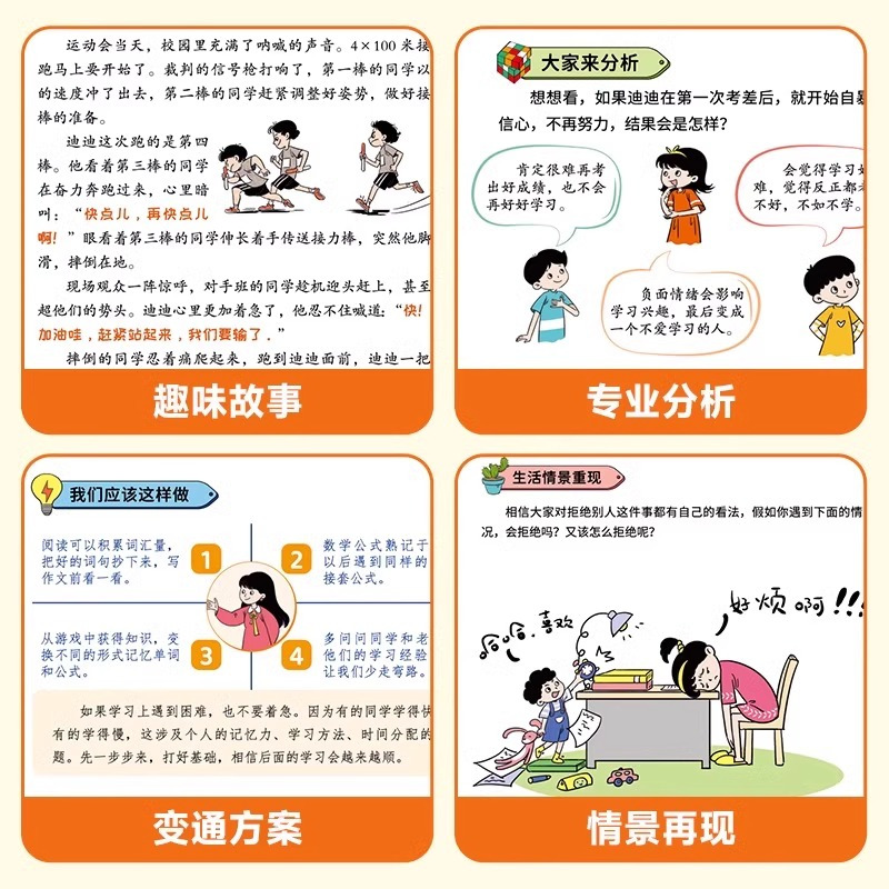 [推荐8册]变通思维+洛克菲勒+智囊 [正版] 漫画版变通思维儿童逻辑智力全脑开发益智课外书籍 儿童逻辑智力全脑开发益智