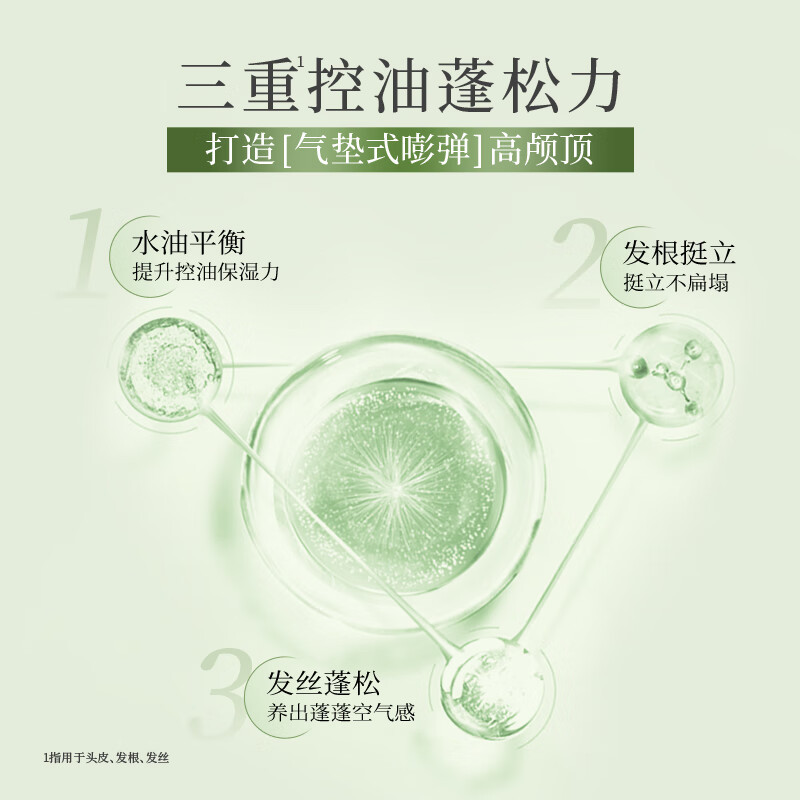 滋源 无患子控油轻盈洗护两件套 (洗发水400ml+护发素400ml)