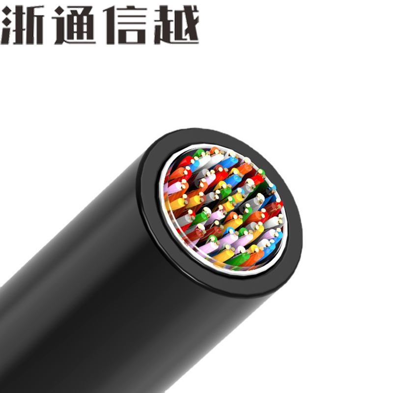 浙通信越 长途对称电缆 HEYFLT23 3×4×0.9 米高清大图