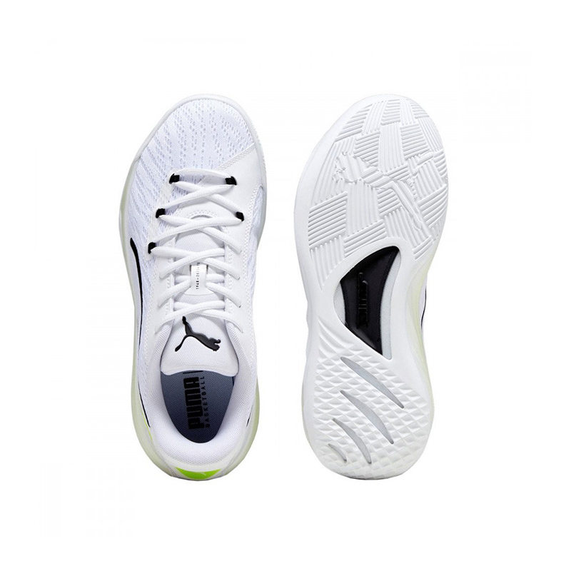PUMA All-Pro Nitro 运动舒适 防滑耐磨 高帮 篮球鞋 男款 白色 378541-01
