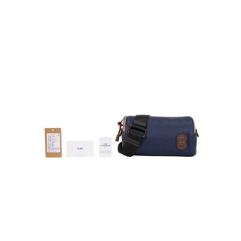 [20春夏新款]COACH/蔻驰 男士皮质单肩斜跨包89477