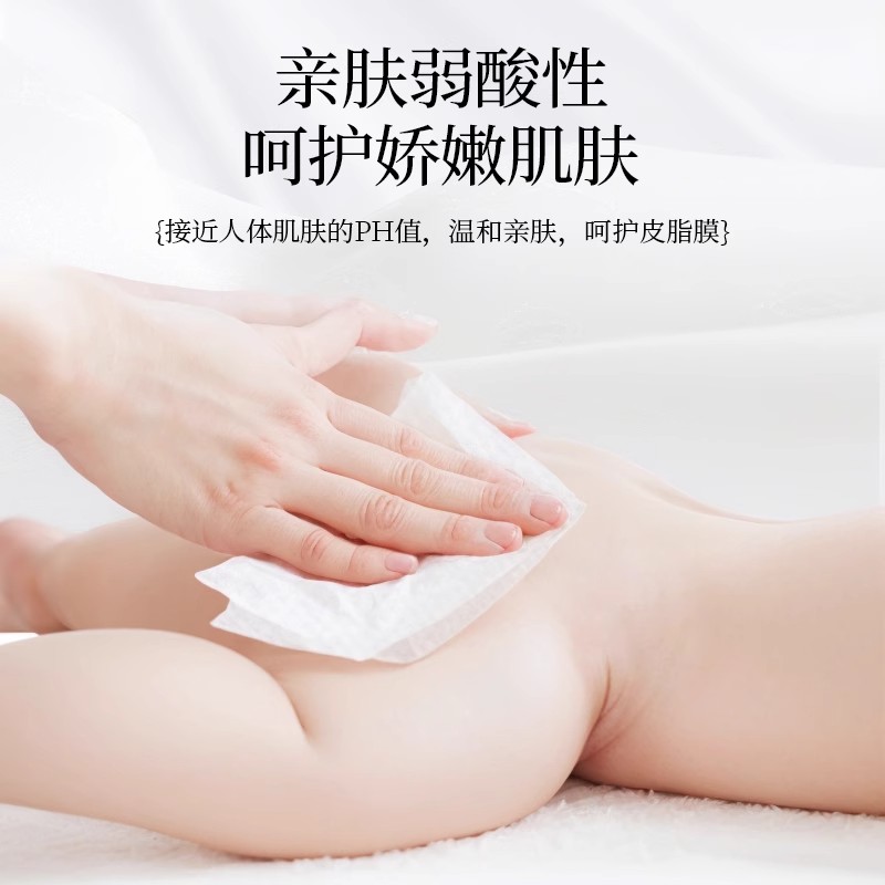 植护湿纸巾小包便携迷你湿巾手口专用湿巾清洁湿巾纸家用实惠装4提 共24小包高清大图