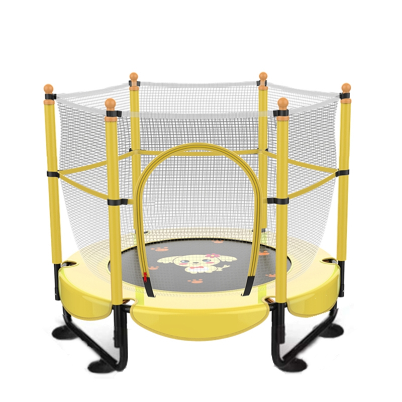 蹦蹦床家用儿童室内小孩家庭健身跳跳床小型宝宝弹跳蹭蹭床带护网