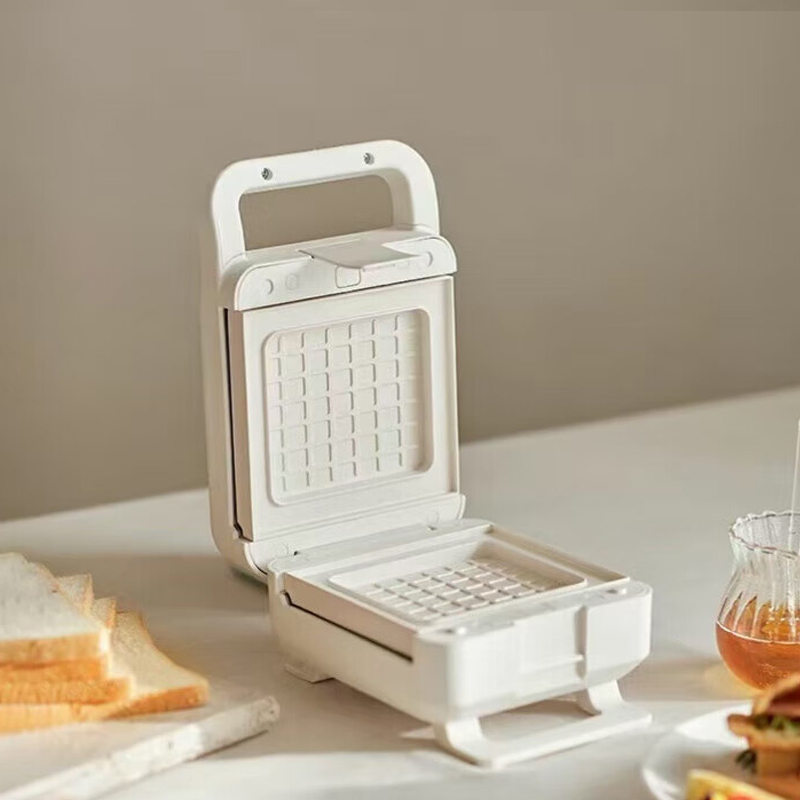 欧莱克(olayks)三明治机早餐机神器家用多功能小型华夫饼烤面包机 新款三明治ZCJ00101