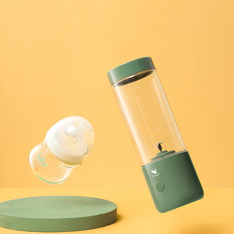 美的 布谷榨汁机 BG-JS2 USB便携式榨汁机多功能大容量400ML家用养生料理机果汁机搅拌机 (个)