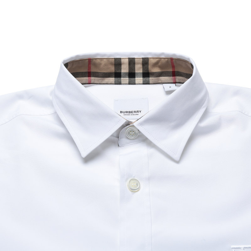 burberry博柏利男款棉质修身版长袖衬衫80323081