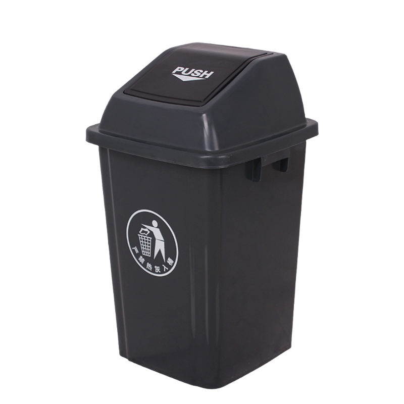 铭思达户外垃圾桶60L带盖个高清大图