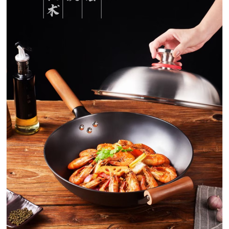 欧美达 国匠系列-32cm老铁锅ztc32(单位:个)