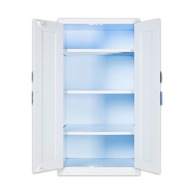 振奥 化学药品柜PP酸碱柜实验室硫酸盐酸储存柜化学试剂危化品安全存放柜 60加仑高清大图