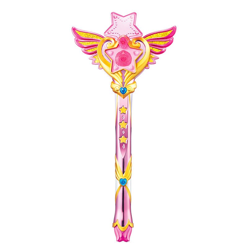 正版奥迪双钻巴啦啦小魔仙玩具美雪星翼魔法棒吧拉拉啦啦女孩套装美雪