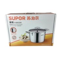 苏泊尔(SUPOR)雅致不锈钢奶锅ST20V1