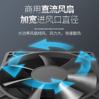 乐创(lecon)商用大锅灶 电磁炉大功率饭店学校食堂电磁大锅灶灶台电炒炉大炒锅 15KW*2 双头双尾