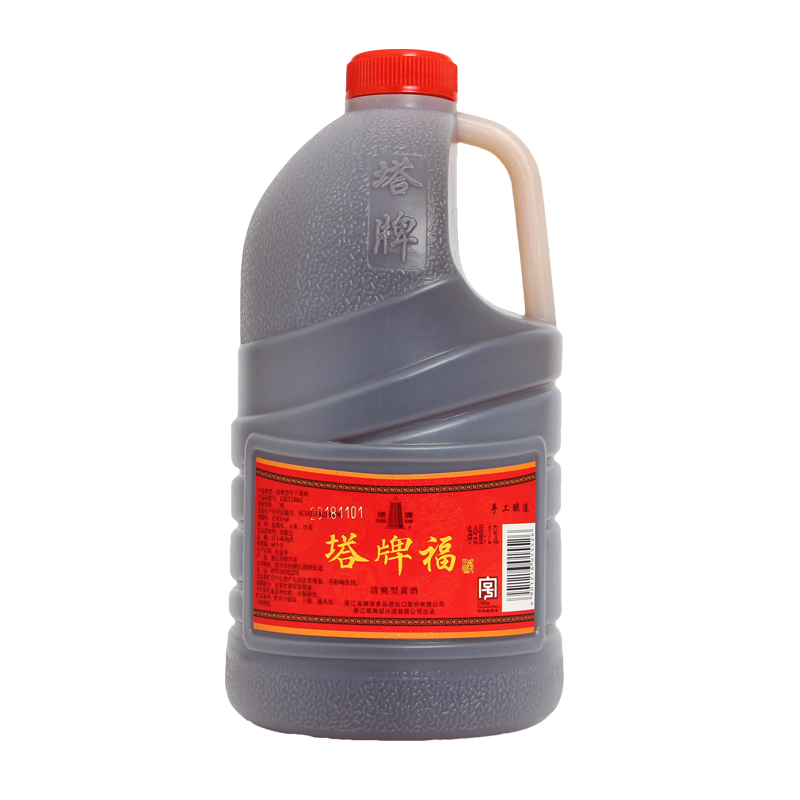 塔牌 绍兴黄酒 福酒2.5L*6桶整箱装加饭酒花雕酒冬酿半干型老酒料酒高清大图
