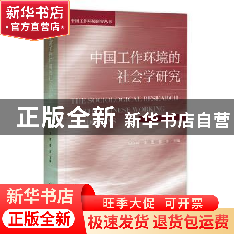 正版 中国工作环境的社会学研究 宋争辉,李俊,张彦 社会科学文献高清大图