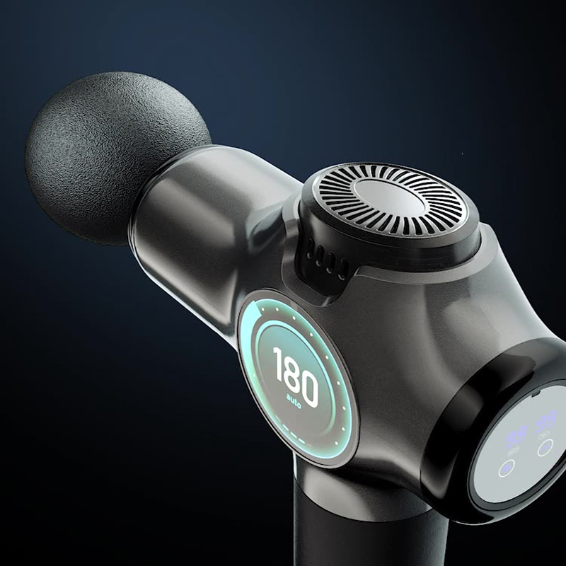 康佳筋膜枪电动按摩枪肌肉按摩器迷你触屏变速震动智能筋膜棒筋膜枪