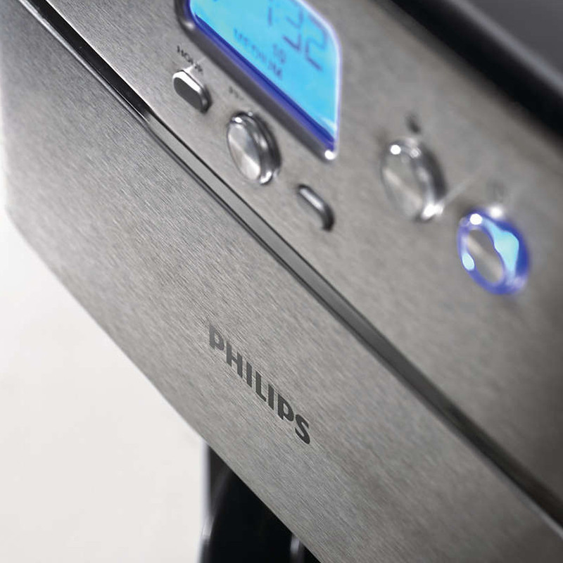 飞利浦(Philips ) 咖啡机 家用全自动滴滤式带磨豆保温预约功能 HD7753/00