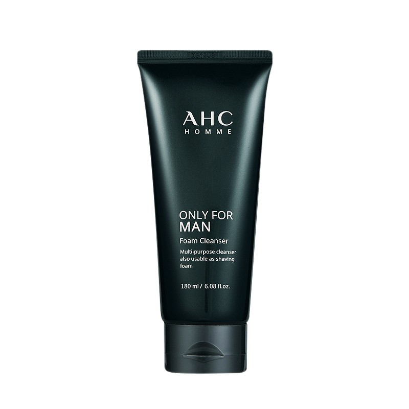 AHC男士平衡舒缓洗面奶180ml 控油清爽洁面乳护肤品 生日礼物