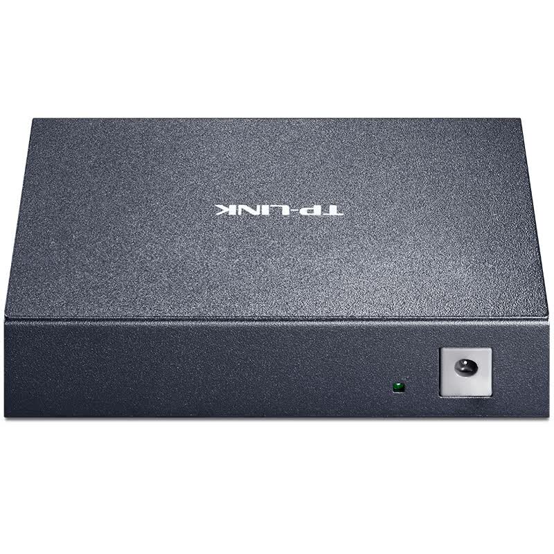 TP-LINK 5口百兆交换机 4口监控网络网线分线器 分流器 金属机身 TL-SF1005D高清大图