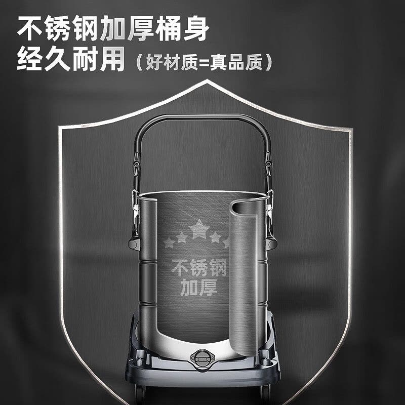 志高(CHIGO)5500W大功率吸尘器工业用强力大型工厂车间粉尘大吸力吸尘机70L升级款推吸款图片