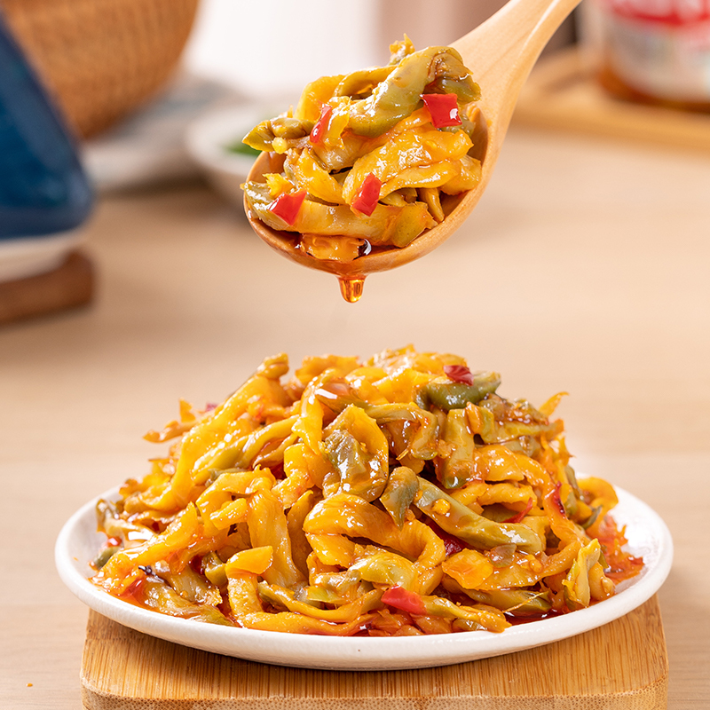 吉香居爽口下饭菜350g2瓶下饭菜榨菜咸腌菜ms