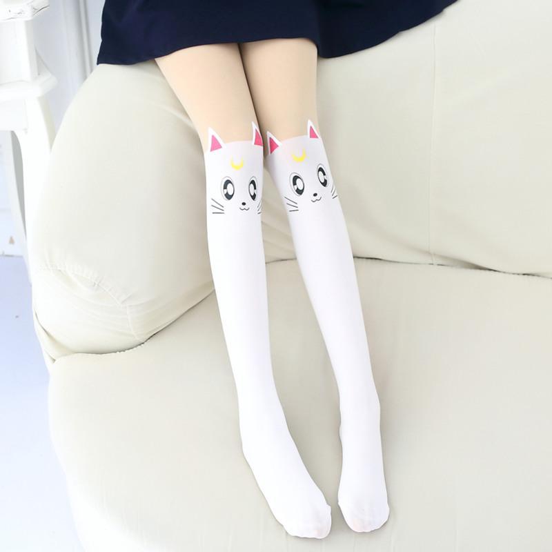 儿童连裤袜春秋款白色拼接女童丝袜打底袜裤夏薄款小女孩裤袜子