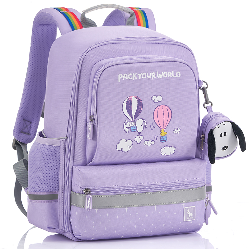 爱华仕OIWAS儿童卡通双肩包织物材质时尚实用设计安全舒适高清大图