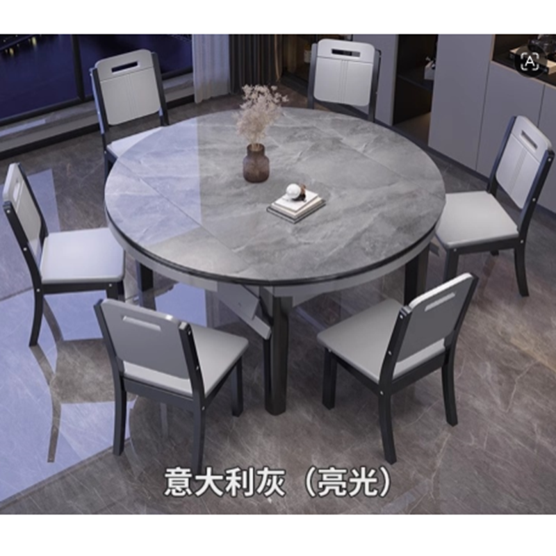 悦雅阁 餐桌 一桌六椅 套高清大图