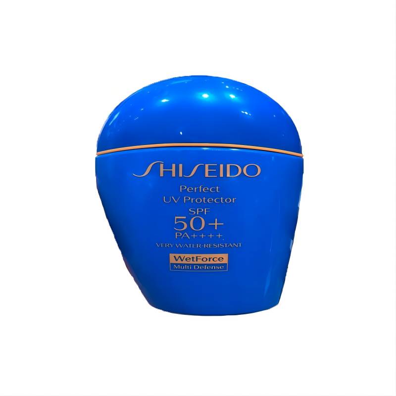 资生堂蓝胖子新艳阳夏臻效水动力防晒乳 50 pa   中文标识 专柜正品