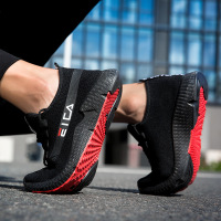 奥休斯(all shoes) 2020春季男士运动休闲鞋 男舒适布面户外防滑套脚低帮鞋跑步鞋