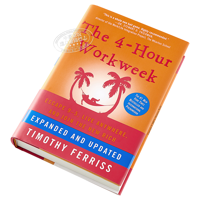 [正版]中商原版每周工作四小时 英文原版 The 4-Hour Workweek 纽约排行榜作品Timothy F高清大图