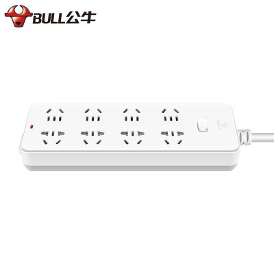 公牛 GN-217接线板 8位 长5米