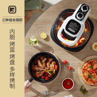 利仁(Liven)空气炸锅家用大容量5L多功能锅电炸锅煎炸锅薯条机360°循环加热按钮调节KZ-J5000A