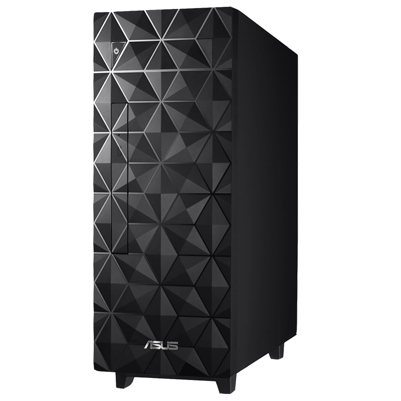 华硕(ASUS)碉堡台式S340MF 23.8英寸大屏显示器家用高效办公学习商务台式机主机电脑套装(I5 9400F 8G 512G 独显 W10 WIFI)