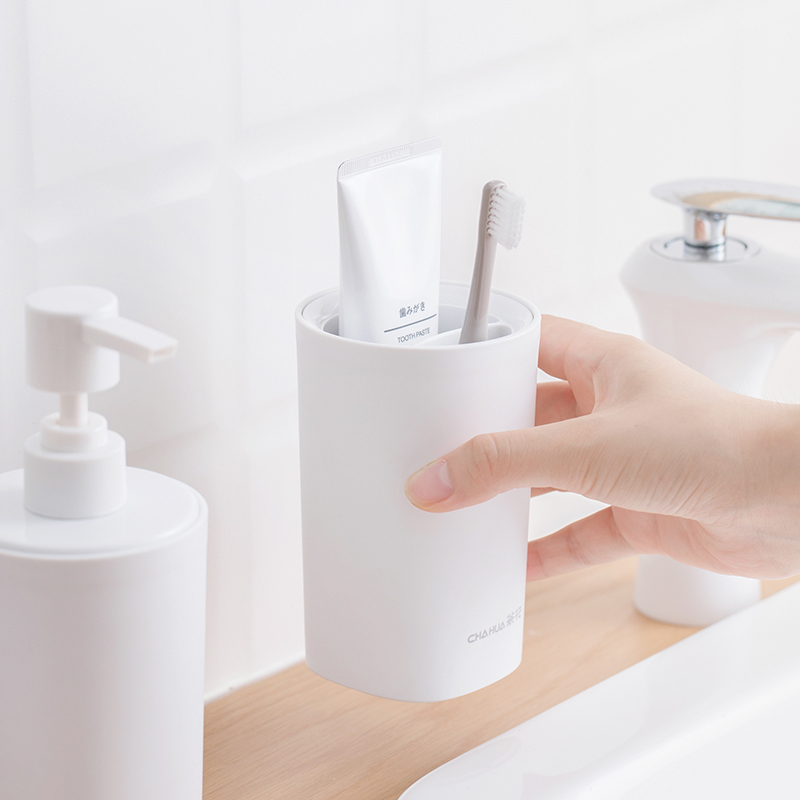 茶花 艾特斯牙刷架 Ø8*12.5cm/个高清大图