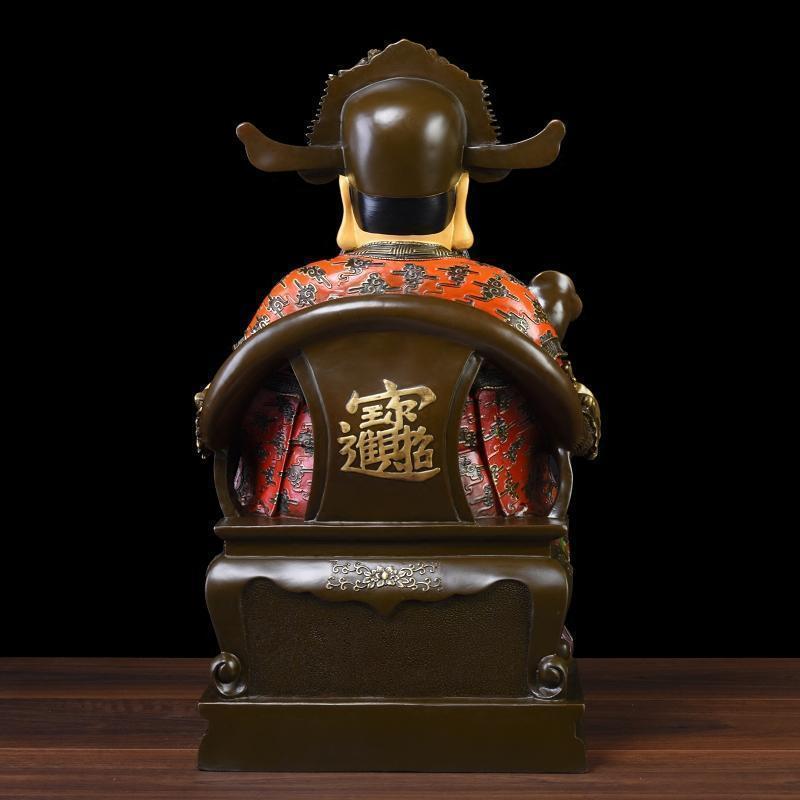 财神爷佛像 纯铜文财神爷佛像摆件店铺供奉_232_924