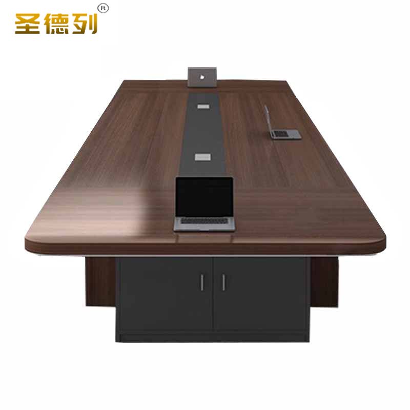 圣德列 会议桌简约现代长条桌X-6 5500*1600*750mm高清大图