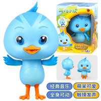 奥迪双钻(AULDEY) 萌鸡小队玩具可动公仔音乐发声机器人儿童公仔套装组合 可动音乐公仔-萌鸡欢欢