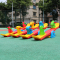 智扣幼儿园动物跷跷板塑料翘翘板户外儿童玩具游乐场设备体育活动器材_红色双人鲸鱼