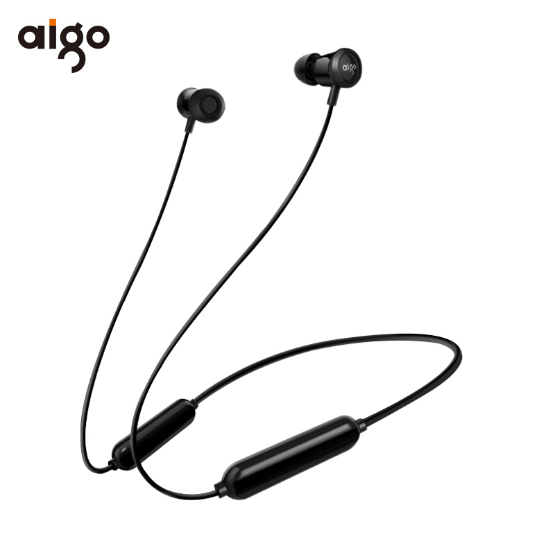 爱国者 aigo W03 蓝牙项圈耳机 磁吸挂脖入耳式 无线运动蓝牙华为苹果小米适用（单位：个）