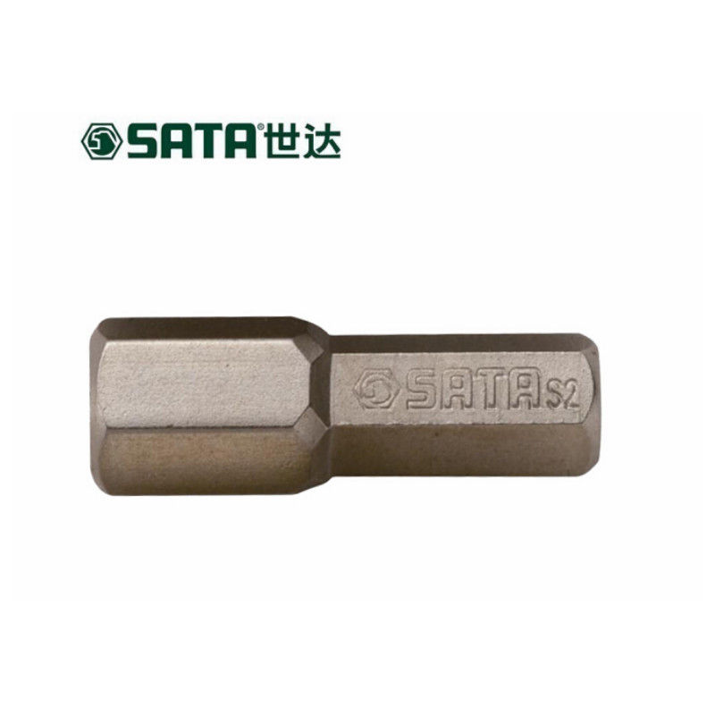 世达 SATA 59251 5件装6.3MM系列25mm长公制6角旋具头 2mm