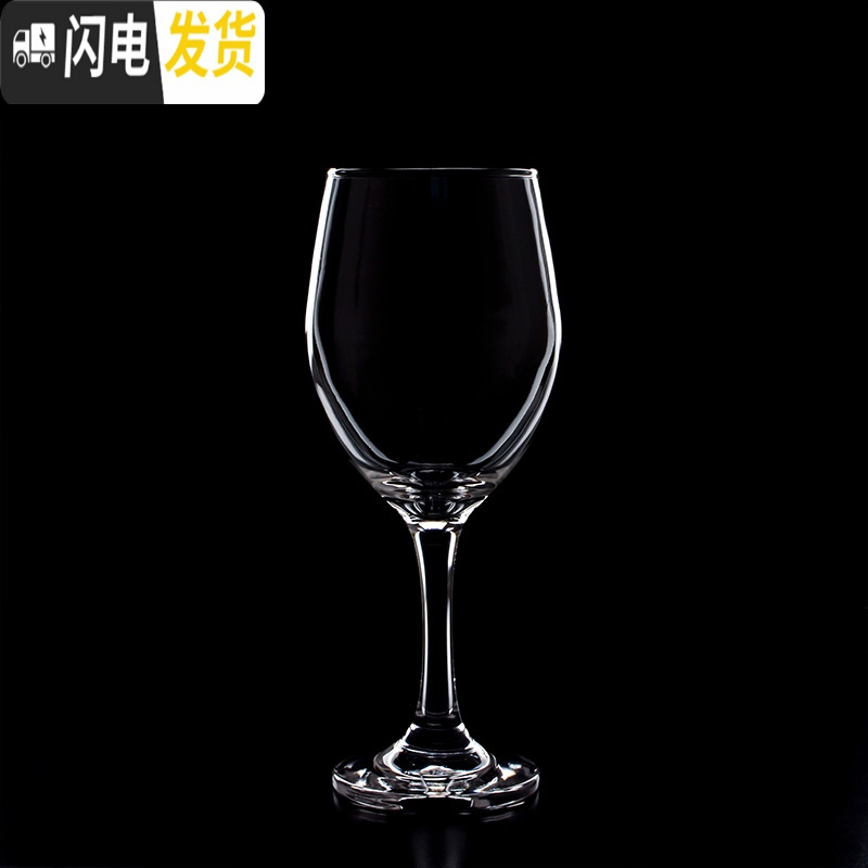 三维工匠特惠6只装铅玻璃红酒杯高脚杯套装家用酒具白酒杯创意葡萄酒杯 烟灰色经典香槟杯6只海马刀倒酒器杯刷