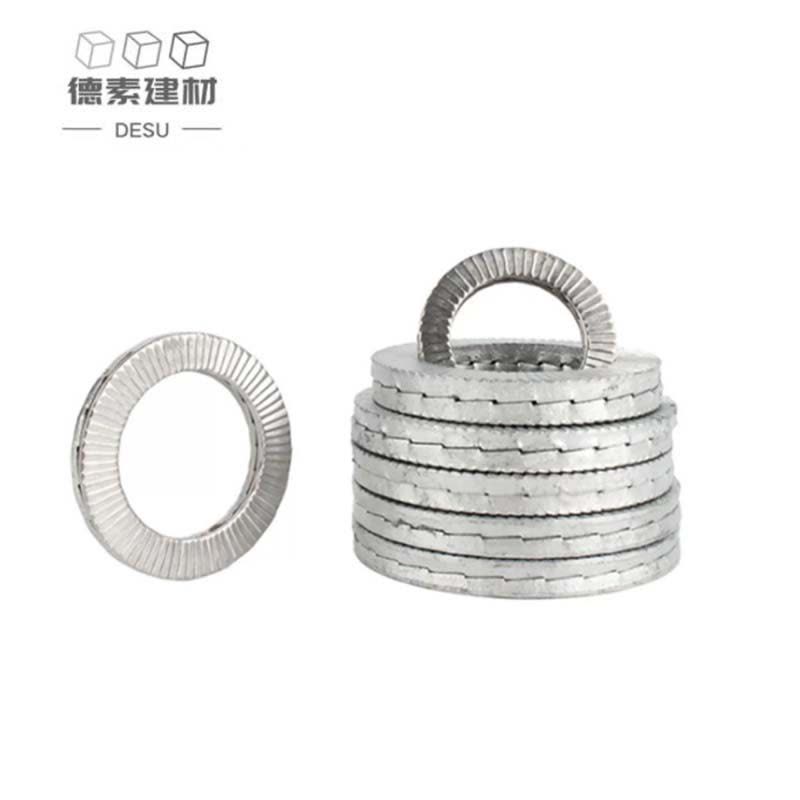 德素 不锈钢双叠自锁防松垫圈 M10图片