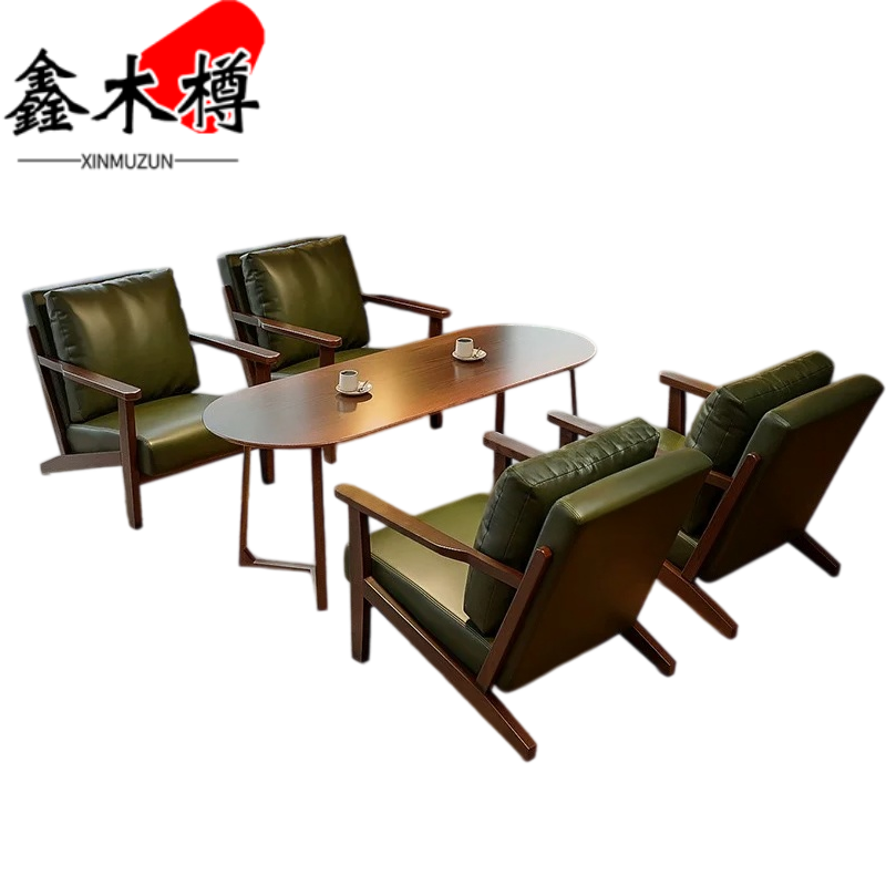 鑫木樽洽谈桌椅M3组高清大图