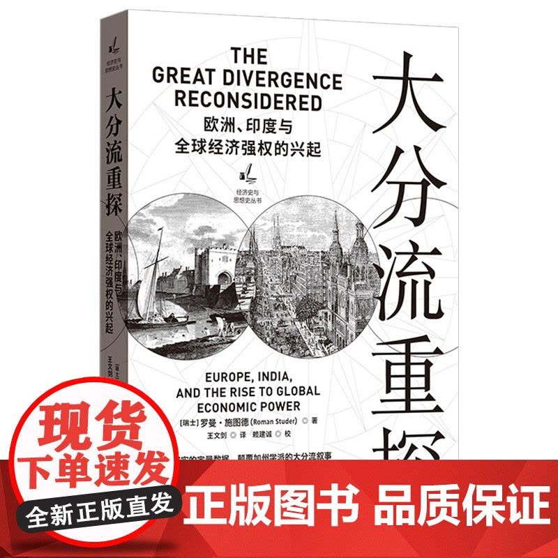 大分流重探/欧洲印度与全球经济强权的兴起 瑞士罗曼施图德经济史与思想史丛书世界经济史工业革命世界历史计量史学 格致出版社图片