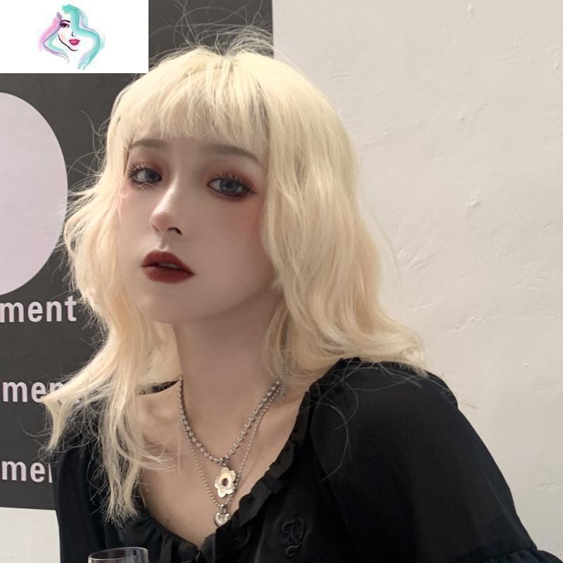 你那么美假发水舞假发女中长发网红锁骨发微卷lolita金色欧美时尚浪头套式你那么美青木灰 50cm 价格图片品牌报价 苏宁易购苏享尚品美妆工具专营店
