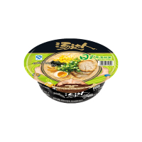 统一 汤达人方便面泡面代餐速食夜宵主食碗面日式豚骨拉面130g*6碗