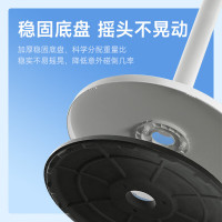 格力(GREE)电风扇落地扇7叶台地两用家用风扇卧室客厅电扇宿舍学生立式摇头扇轻音低噪白色机械款FD-3515h7