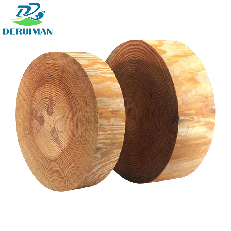 DERUIMAN 圆形加厚加钢圈剁骨切菜 菜板 菜墩高清大图